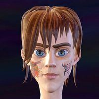 Cartoon Boy Unrigged