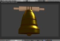 Bell with beam