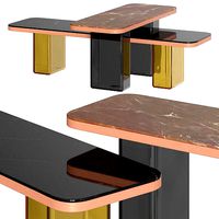 Fiam Italia Lands Coffee Tables