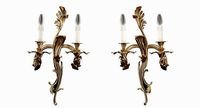 MIS EN DEMEURE Sconce Pompadour Gold