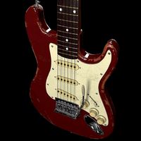 Old Shabby Electric Guitar Stratocaster