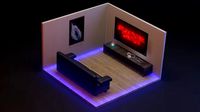 Sci fi recording studio