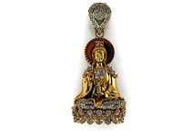 pendant  mandarin yin  Buddha | 3D