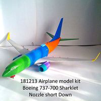 181213 Boeing 737-700 Sharklet Down | 3D