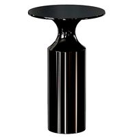 Valter Gunmetal Drink Table Crate and Barrel