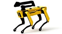 Boston Dynamics Spot Mini Robot With Handle
