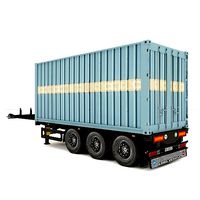 Container semi trailer