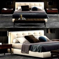 Minotti Bedford Cover Bed