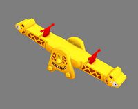 Cartoon seesaw