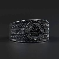 Viking Valknut Ring for 3d printing | 3D