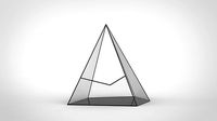 Geometric Glass Vase