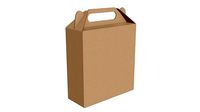 Gable box cardboard food packing 07