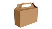 Gable box cardboard food packing 06