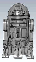 MakeIT R2-D2 Artoo-Detoo Star Wars Character Robot 3D Model