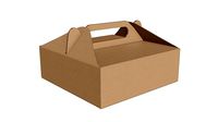 Gable box cardboard food packing 03
