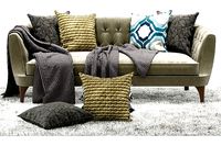 West elm  Lola Sofa furniture