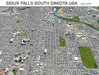 Sioux Falls South Dakota USA 40km