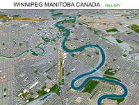 Winnipeg Manitoba Canada 60km