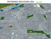 Wyoming Michigan USA 30km