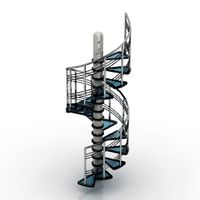 Stairs 3D Model