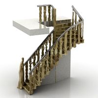 Stairs 3D Model