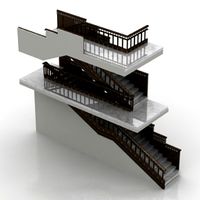 Stairs 3D Model