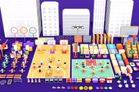 Hyper Casual Mega Basketball