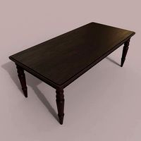 Simple Table And Smart Material Substance Painter