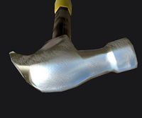 CG Low poly PBR Hammer