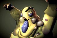 Zombie Fatty  - Low Poly Hand Painted