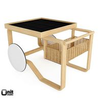 Tea Trolley 900 by Alvar Aalto
