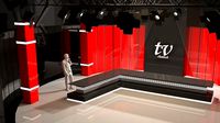 3D Virtual Studio Set