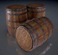 Barrel Game Ready Prop