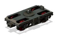 OO Hornby MK1 Coach Bogie NEM Socket to fit older Hornby Coaches | 3D