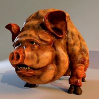Scary Pig