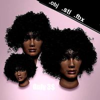 Realistic female head