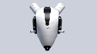 robotic rat head Sci-Fi concept