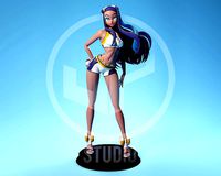 Nessa Pokemon fan art | 3D