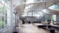 interior render for activities area
