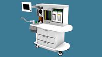 Anesthesia Machine and Cart