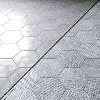Porcelain tile EQUIPE CORALSTONE Hexagon Wall tiles
