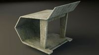 Soviet Concrete Bus Stop
