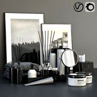 RICHTER Bath accessories with decoration