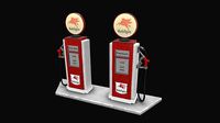 1960 Petrol pump