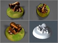 Simple game-ready Cannon