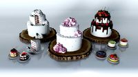Cakes and desserts