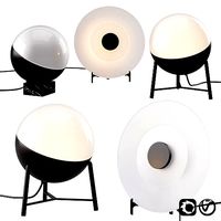 Half and Halos Table Lamp by Milan Iluminacion