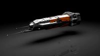 Sci-fi spaceship - Narwhal