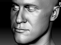 male head game-ready