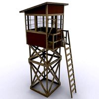 Wooden Outpost 3D